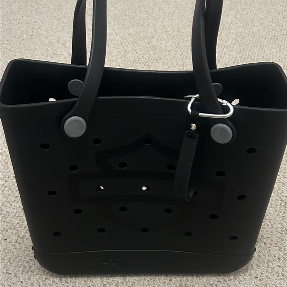 Harley-Davidson Black Perforated Tote Bag - Picture 5 of 5